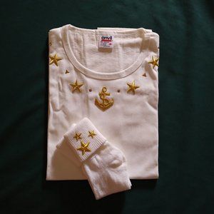 Short Sleeve T with matching Socks